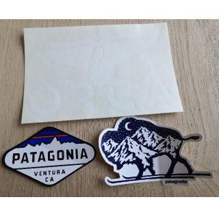 パタゴニア(patagonia)のオルカ　パタゴニア　ステッカー(ステッカー)