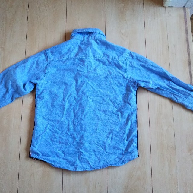 しまむら(シマムラ)のシャツ カットソー 130 ストライプ ジャケット フォーマル スーツ パンツ キッズ/ベビー/マタニティのキッズ服男の子用(90cm~)(ブラウス)の商品写真