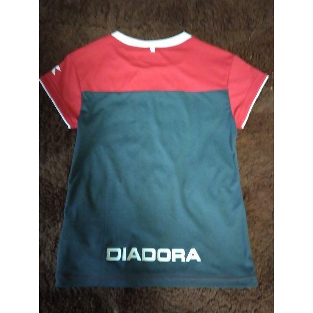 DIADORA(ディアドラ)のmana様専用　ディアドラ　レディーステニスウェア　レッド　M スポーツ/アウトドアのテニス(ウェア)の商品写真