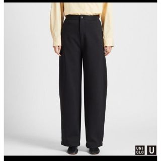 ユニクロ(UNIQLO)のUNIQLO ワイドフィットカーブジャージーパンツ(カジュアルパンツ)