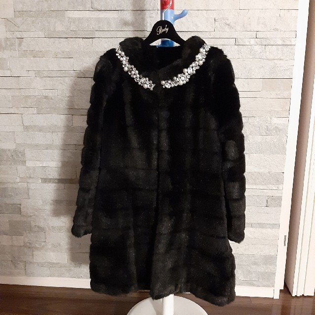 クリスマスファッション - Rady 美品♡ ブラック ジュエリーファー