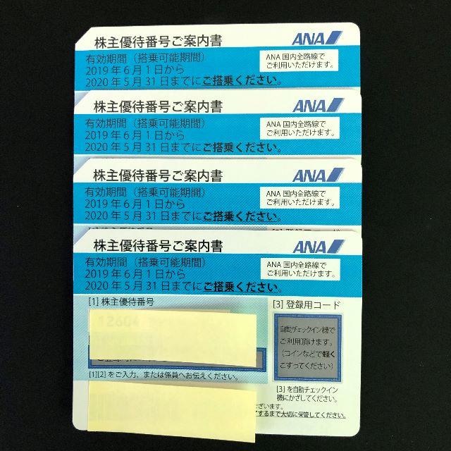 ANA株主優待 搭乗期限2020年5月31日-