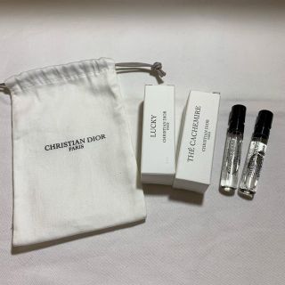 クリスチャンディオール(Christian Dior)のメゾンクリスチャンディオール ラッキー&テ カシミア 新品未使用(香水(女性用))