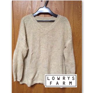 ローリーズファーム(LOWRYS FARM)のLOWRYSFARM ふわふわニット(ニット/セーター)