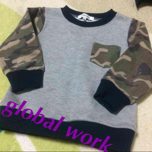 GLOBAL WORK(グローバルワーク)のグローバルワーク S キッズ/ベビー/マタニティのキッズ服男の子用(90cm~)(Tシャツ/カットソー)の商品写真