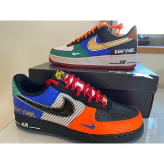 ナイキ(NIKE)のnike air force1 what the nyc 28cm 海外限定(スニーカー)