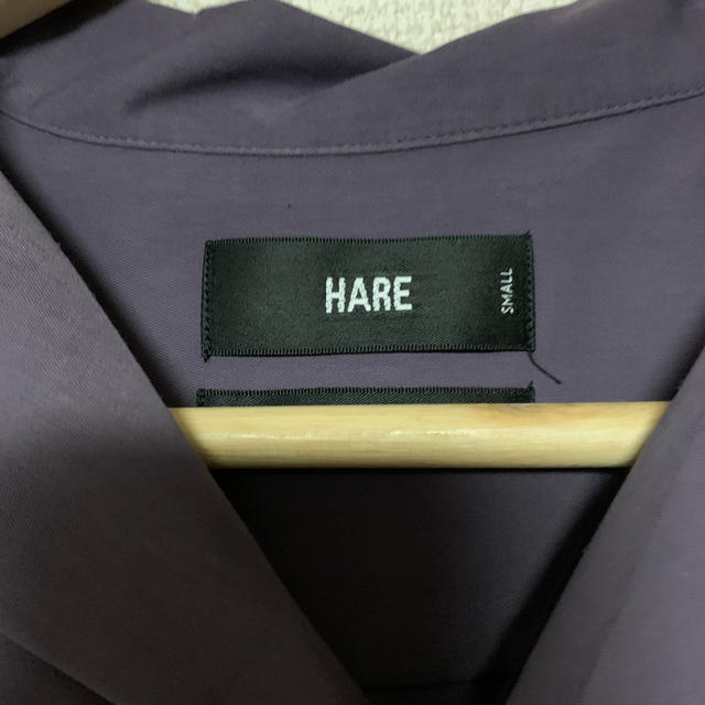 HARE(ハレ)のHARE オープンカラーシャツ　紫 メンズのトップス(シャツ)の商品写真