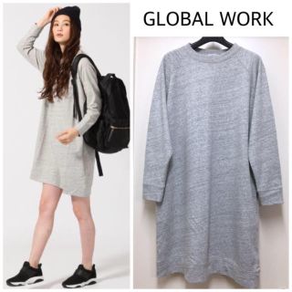 グローバルワーク Global Work ひざ丈ワンピース レディース スウェット の通販 67点 グローバルワークのレディースを買うならラクマ