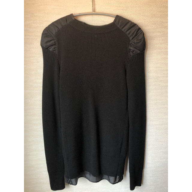 あさ2978様専用】sacai 異素材切り替えニット あさ2978様専用】sacai 異素材切り替えニット