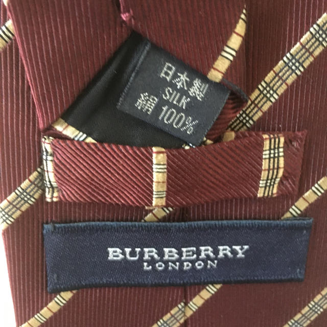 BURBERRY(バーバリー)のバーバリーシルクネクタイ  専用 メンズのファッション小物(ネクタイ)の商品写真