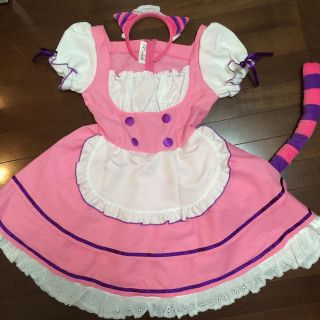 メイド風 チシャ猫 コスプレ(セット/コーデ)