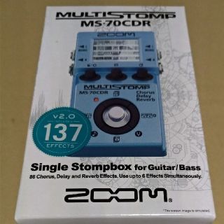 ズーム(Zoom)のZOOM MS-70CDR マルチエフェクター

(エフェクター)