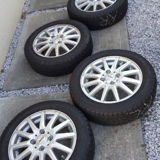 グッドイヤー(Goodyear)の【軽自動車用】スタッドレスタイヤホイールセット(タイヤ・ホイールセット)