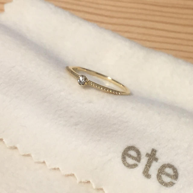 ete(エテ)のete ダイヤモンドリング 18K レディースのアクセサリー(リング(指輪))の商品写真