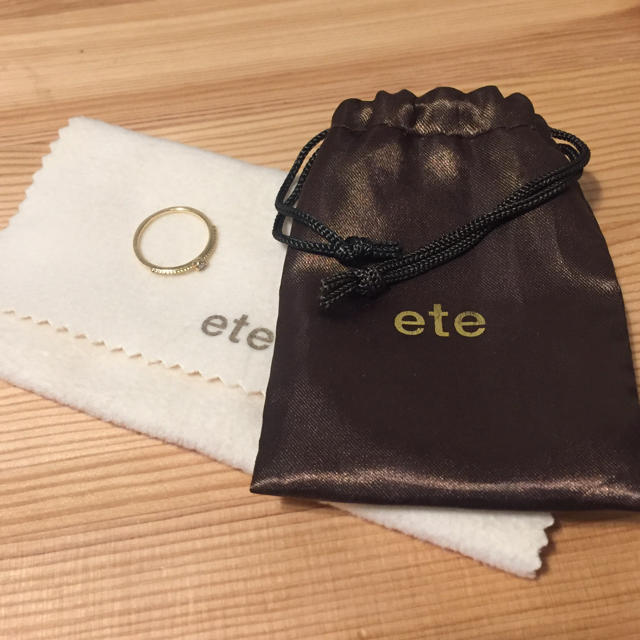 ete(エテ)のete ダイヤモンドリング 18K レディースのアクセサリー(リング(指輪))の商品写真