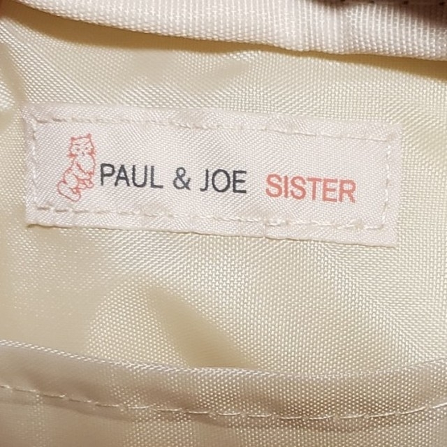 PAUL & JOE SISTER(ポール&ジョーシスター)の【完売・未使用タグ付】ポール&ジョー シスター・猫・ポーチ・ベージュ レディースのファッション小物(ポーチ)の商品写真