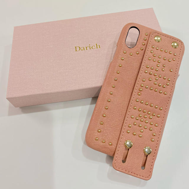 eimy istoire(エイミーイストワール)の完売品！Darich darling studs iPhone case ピンク スマホ/家電/カメラのスマホアクセサリー(iPhoneケース)の商品写真