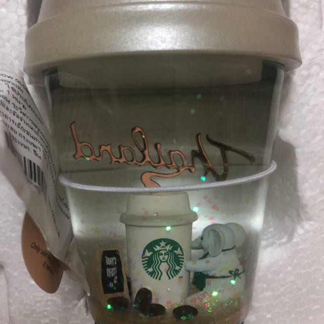Starbucks Coffee(スターバックスコーヒー)のタイ限定 スターバックス スノードーム STARBUCKS スタバ 海外限定 インテリア/住まい/日用品のインテリア小物(置物)の商品写真