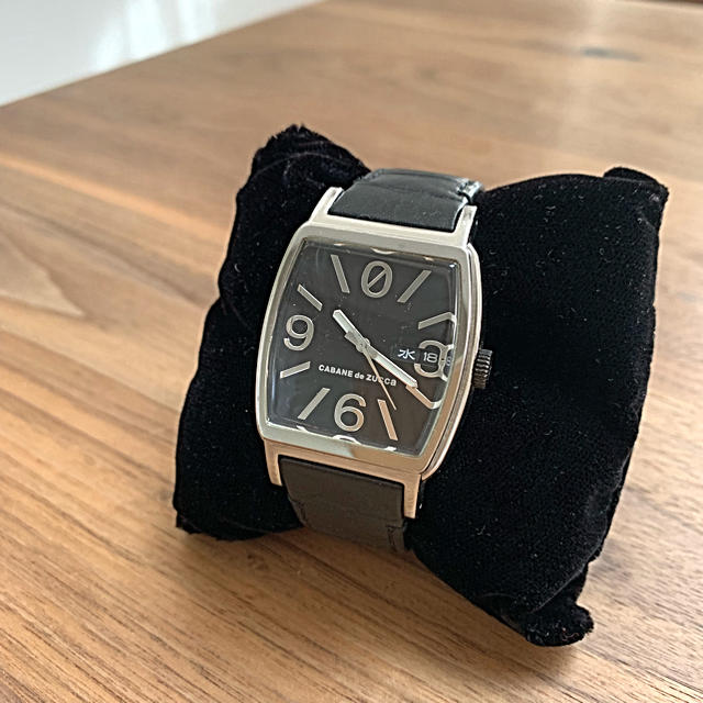 CABANE de ZUCCa(カバンドズッカ)のカバン ド ズッカ 腕時計 ブラック メンズの時計(腕時計(アナログ))の商品写真