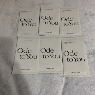 SEVENTEEN セブチ Ode to you トレカ 6パック 未開封