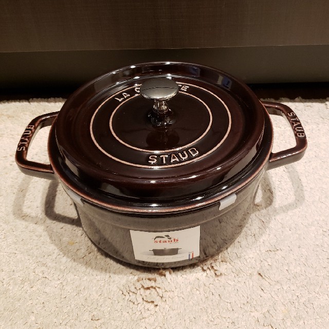 未使用　ストウブ　staub　オーベルジン　ナスキッチン/食器