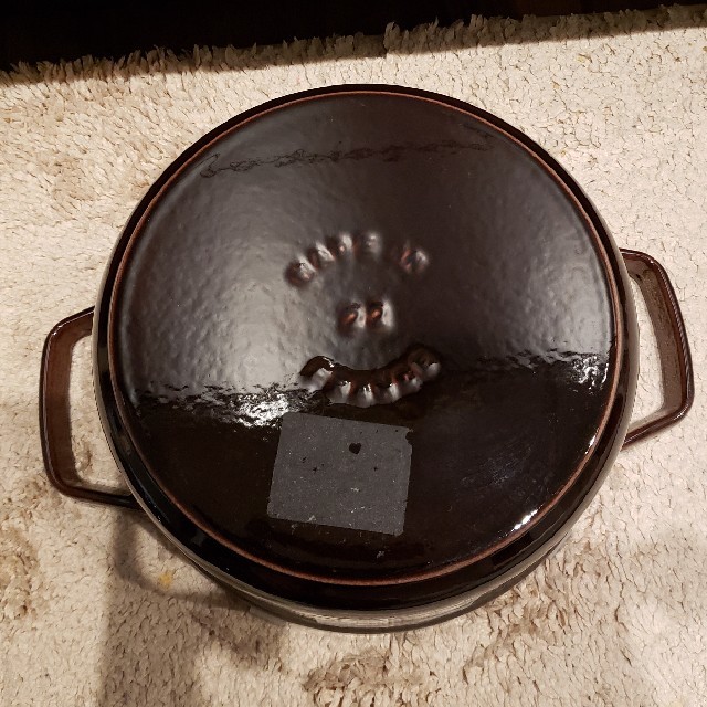 未使用 ストウブ staub オーベルジン ナス 未使用 ストウブ staub オーベルジン ナス