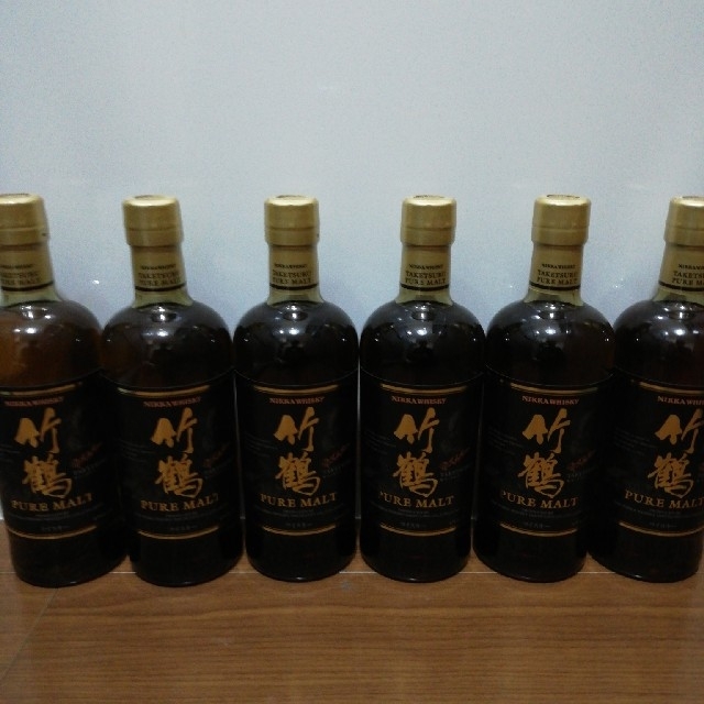 ニッカ 竹鶴 ピュアモルト 700ml 6本セット 新品未開栓品-