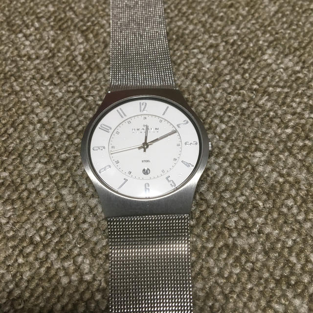 SKAGEN(スカーゲン)のSKAGEN  233XLSS  シルバー メンズの時計(腕時計(アナログ))の商品写真