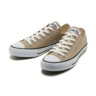 コンバース(CONVERSE)のコンバース　オールスター　ベージュ(スニーカー)