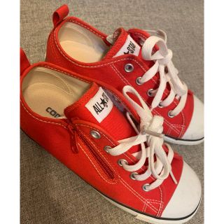 コンバース(CONVERSE)の赤コンバース キッズ(スニーカー)