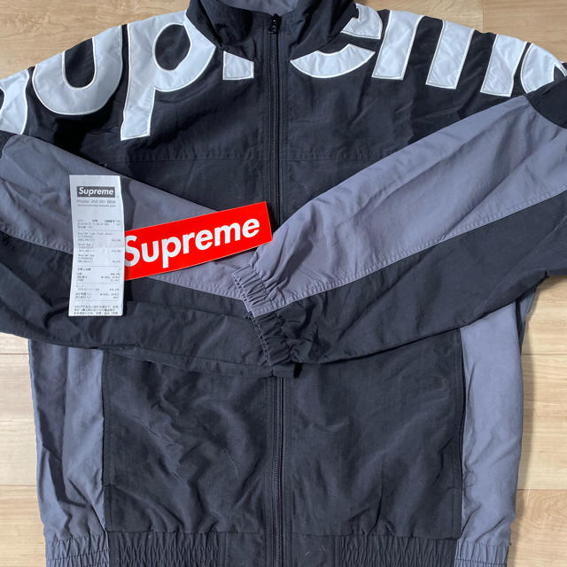 supreme shoulder logo track jacket