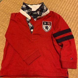 トミーヒルフィガー(TOMMY HILFIGER)のyamano様専用☆トミーフィルフィガー　3T ラガーシャツ(Tシャツ/カットソー)