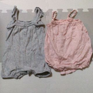 ベビーギャップ(babyGAP)の専用★ベビーギャップ　エイチアンドエム　ロンパースサロペット＆肌着(ロンパース)