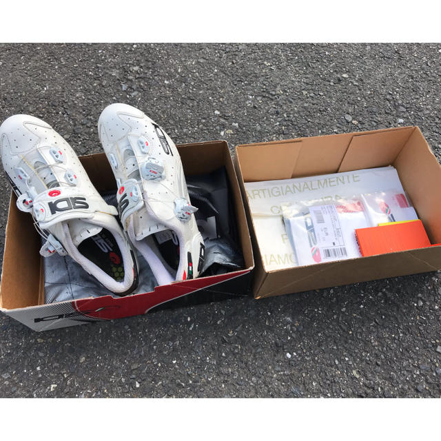 【美品】SIDI WIRE SP ロードシューズ EUR41 スピードプレイ専用 スポーツ/アウトドアの自転車(その他)の商品写真