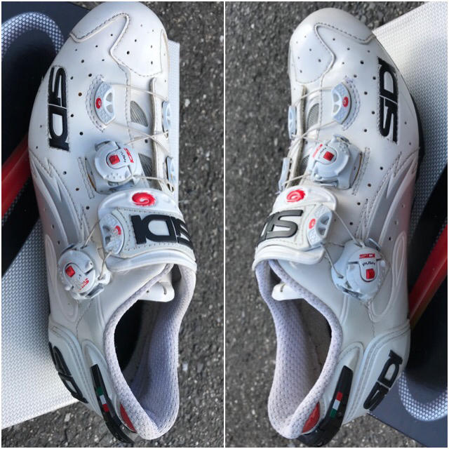 【美品】SIDI WIRE SP ロードシューズ EUR41 スピードプレイ専用 スポーツ/アウトドアの自転車(その他)の商品写真