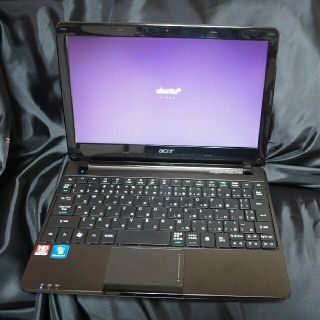 エイサー(Acer)の中古ノート ASPIRE ONE 722 (2GBメモリー +SSD128GB)(ノートPC)