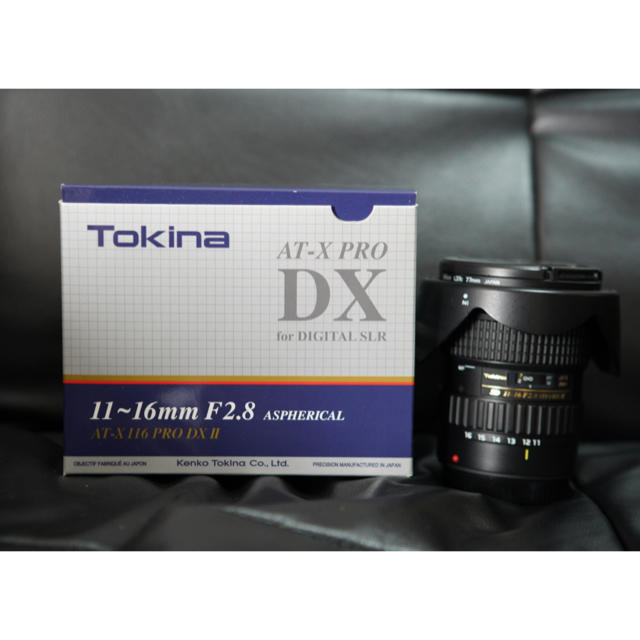 Tokina 11-16mm  f2.8. AT-X 116 PRO DX II