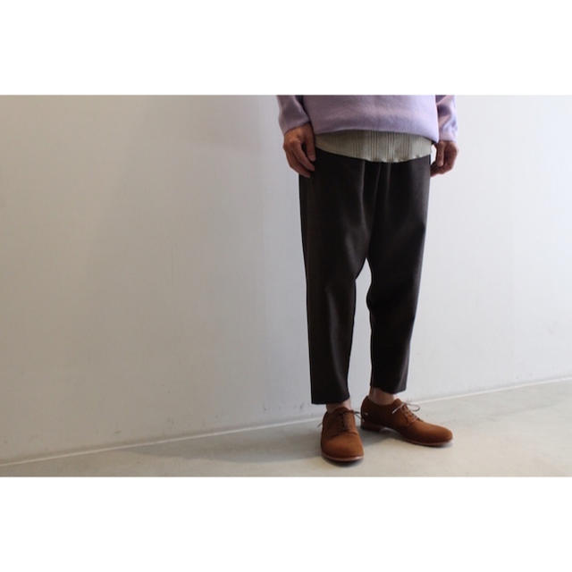 SUNSEA 17aw N.M.DRAPEY STRAIGHT PANTS