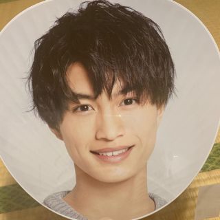 ジャニーズジュニア(ジャニーズJr.)の那須雄登 美品 うちわ 美少年(アイドルグッズ)