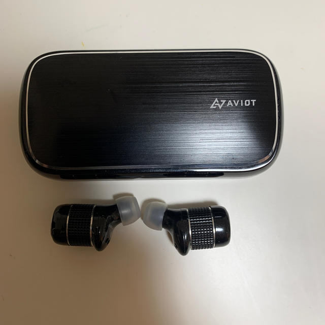 AVIOT TE-BD21f BLACK 美品 完全ワイヤレスイヤホン スマホ/家電/カメラのオーディオ機器(ヘッドフォン/イヤフォン)の商品写真