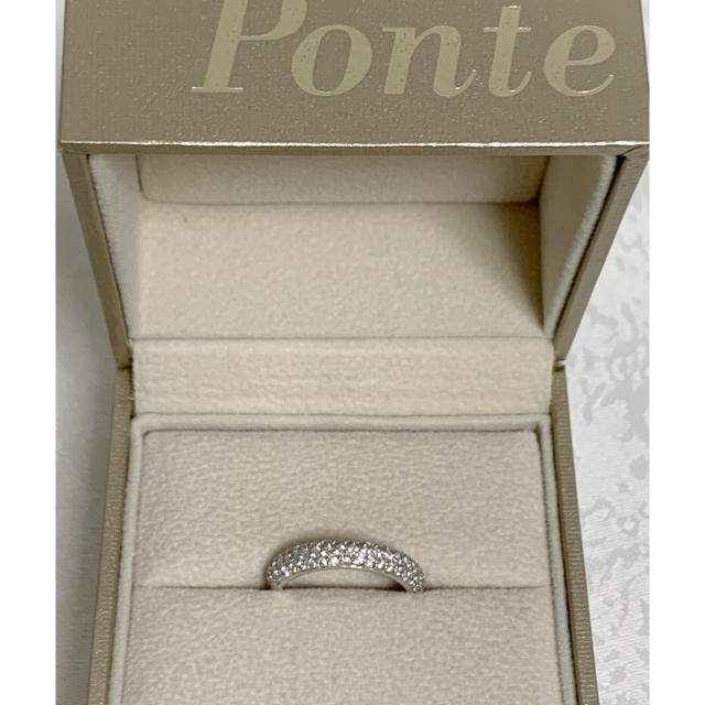 PonteVecchio(ポンテヴェキオ)のKVC様　ポンテヴェキオ ✨ K18WG ダイヤ0.5ct パヴェリング レディースのアクセサリー(リング(指輪))の商品写真