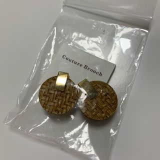 クチュールブローチ(Couture Brooch)の新品未使用❤︎ メッシュプレートピアス(ピアス)