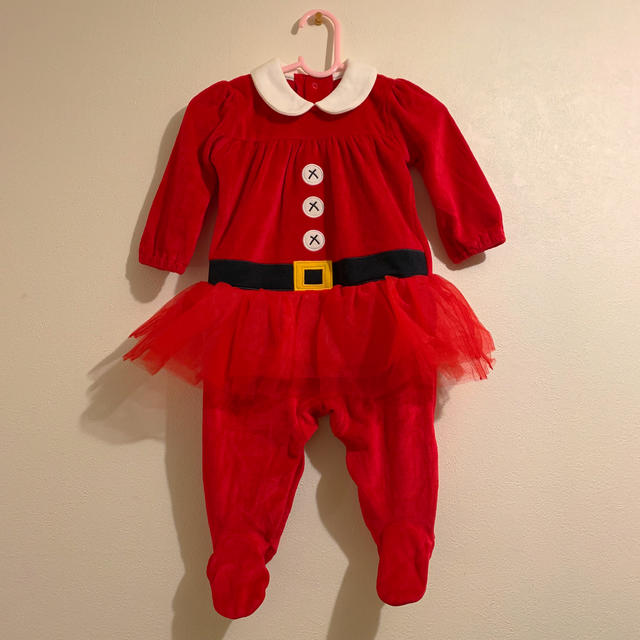 NEXT(ネクスト)のネクスト　クリスマス衣装70サイズとだてめがね キッズ/ベビー/マタニティのベビー服(~85cm)(ロンパース)の商品写真