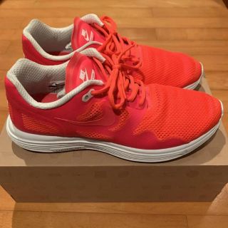 ナイキ(NIKE)のNIKE LUNAR FLOW+ ピンク 29cm flow(スニーカー)