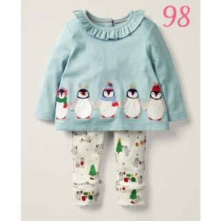 ボーデン(Boden)の新作 Baby Boden ペンギントップス&レギンスセット 98(Tシャツ/カットソー)