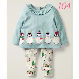 ボーデン(Boden)の新作 Baby Boden ペンギントップス&レギンスセット 104(Tシャツ/カットソー)