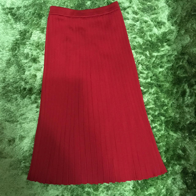 Lochie(ロキエ)の🔻vintage knit pleats skirt🍓おまとめ2点 レディースのスカート(ひざ丈スカート)の商品写真