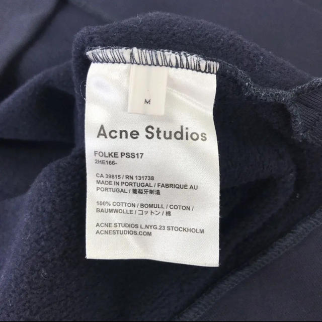 ACNE(アクネ)のACNE STUDIOS スウェット サイズM メンズのトップス(スウェット)の商品写真