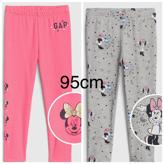 ベビーギャップ(babyGAP)の【新品】95cm Disney Minnie Mouse レギンス 2点セット(パンツ/スパッツ)
