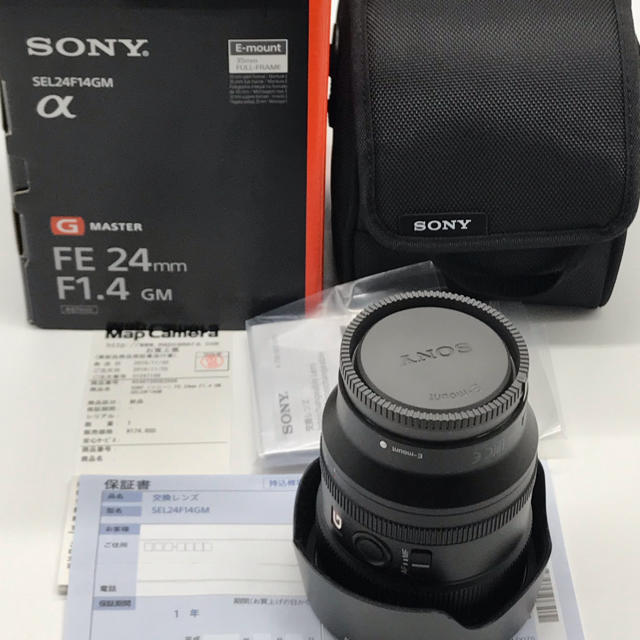 SONY(ソニー)のSONY FE24mm F1.4 GM SEL24F14GM 一年保証内最終値下 スマホ/家電/カメラのカメラ(レンズ(単焦点))の商品写真